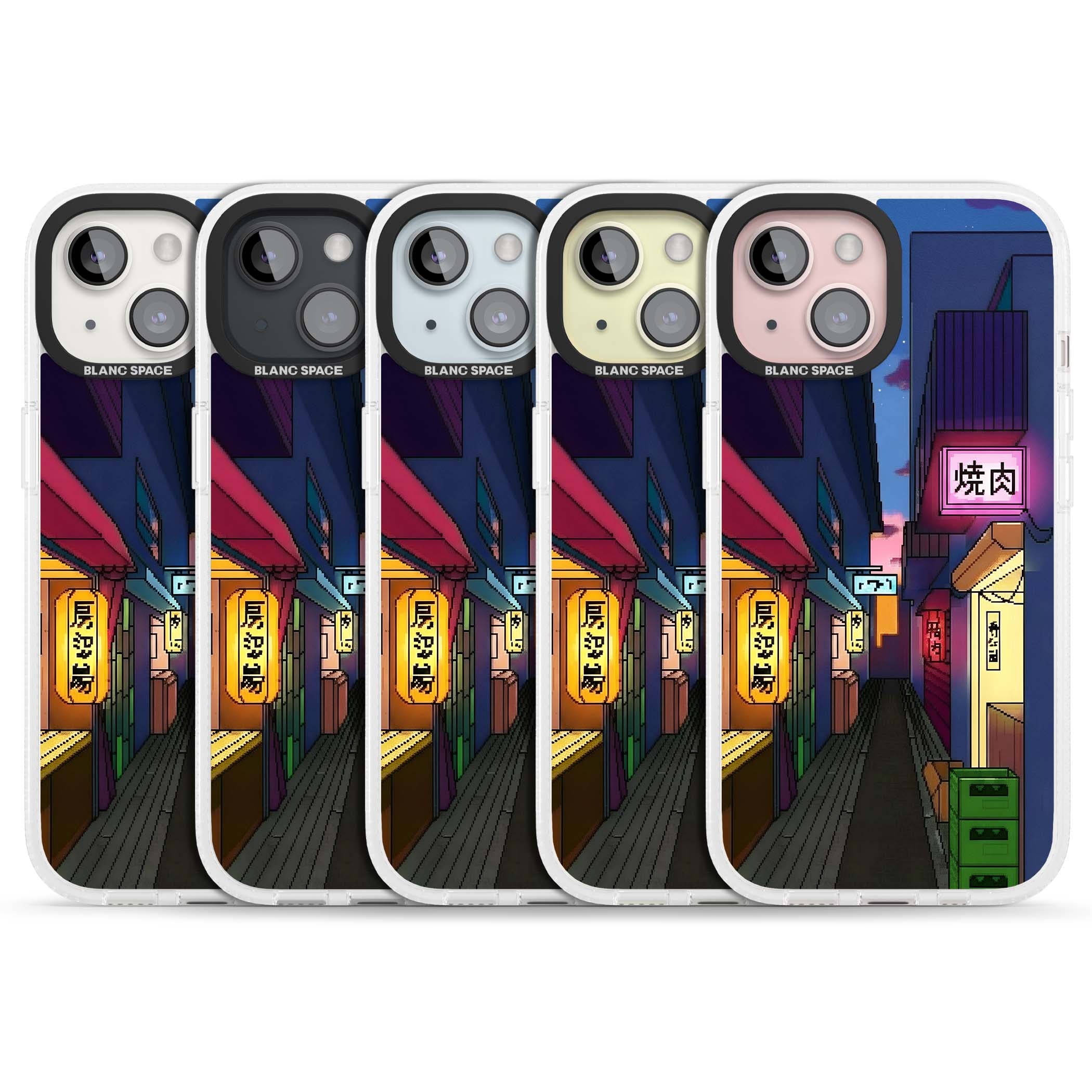 Nights In The Yokocho for him iPhone case | Clear Case Impact Air case for iPhone 15, iPhone 15 Plus