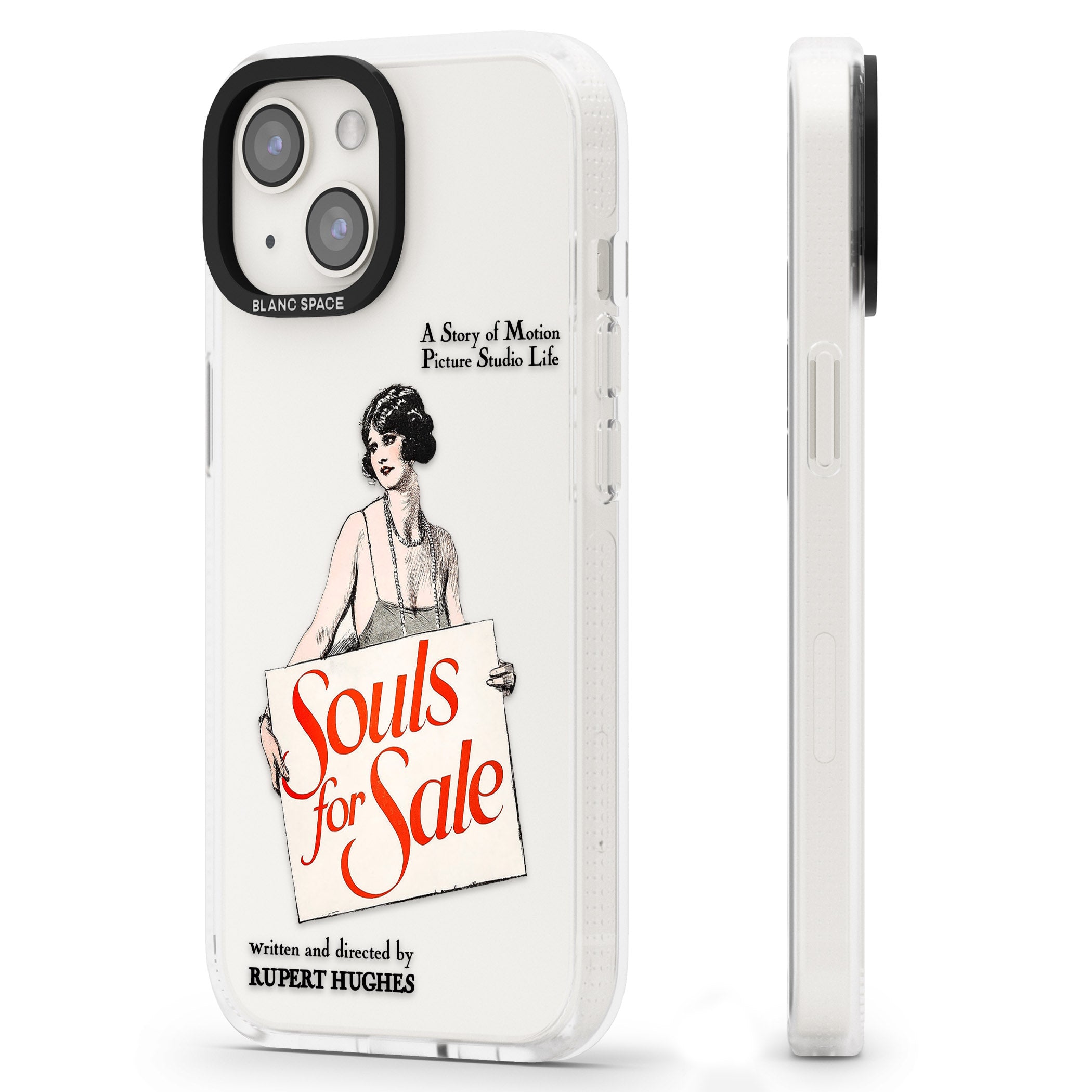 Souls for Sale Poster iPhone 15 / 14 / 13 Clear Case Impact Air - Blanc Space