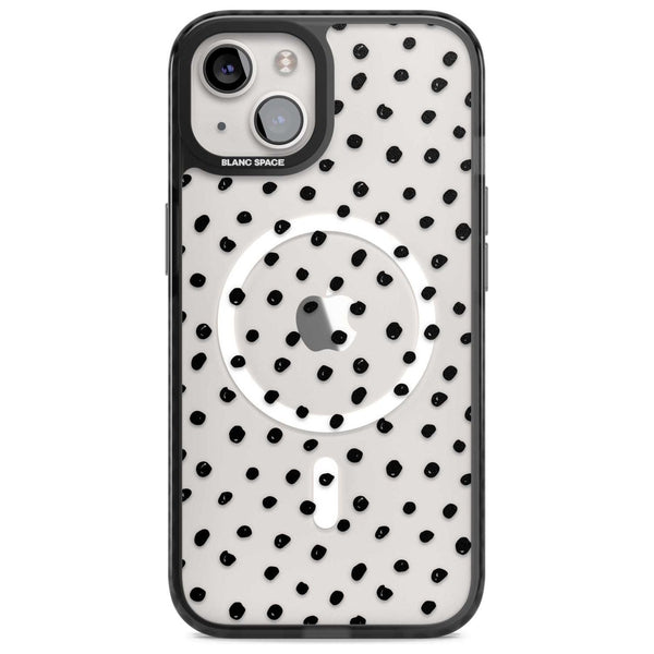 Messy Black Dot Pattern
