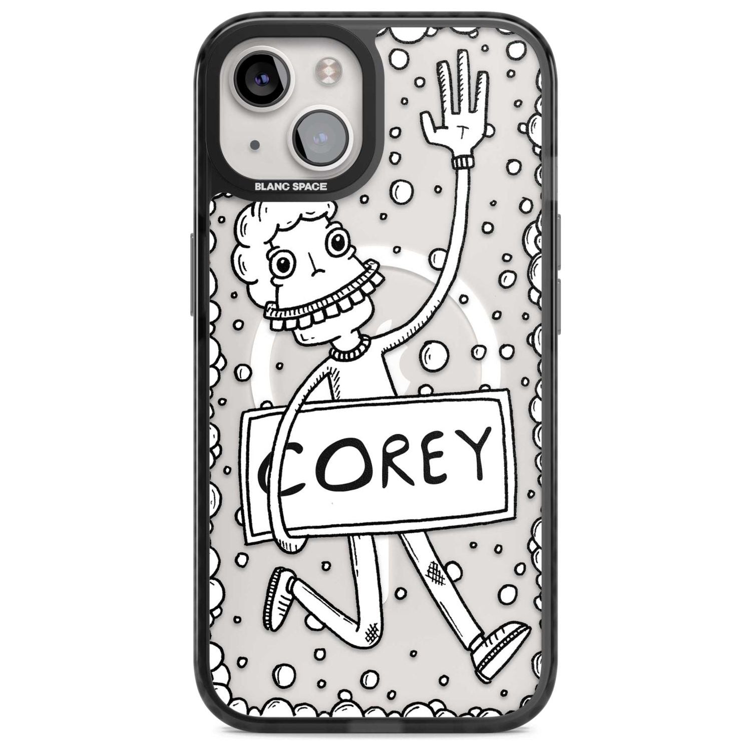 Personalised Banner Boy Custom Phone Case iPhone 15 Plus / Magsafe Black Impact Case,iPhone 15 / Magsafe Black Impact Case,iPhone 14 Plus / Magsafe Black Impact Case,iPhone 14 / Magsafe Black Impact Case,iPhone 13 / Magsafe Black Impact Case Blanc Space