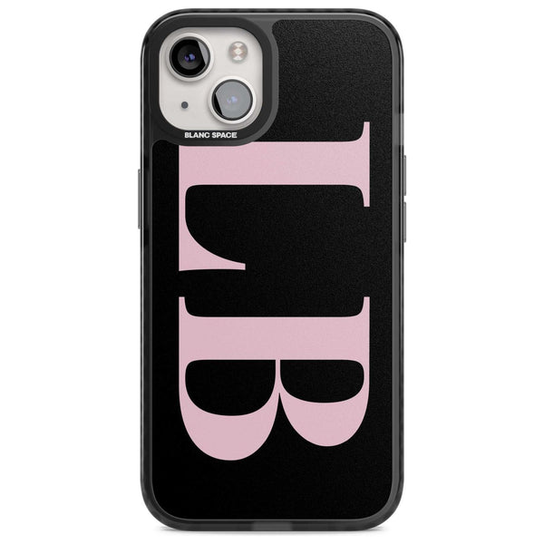 Personalised Pink & Black Letters