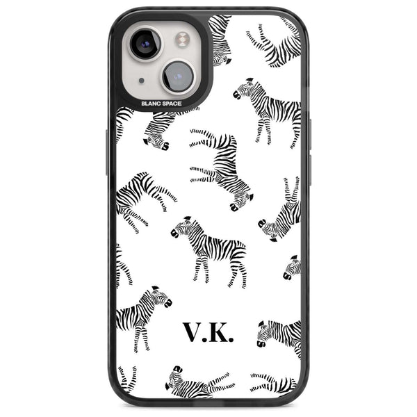 Personalised Monochrome Zebra