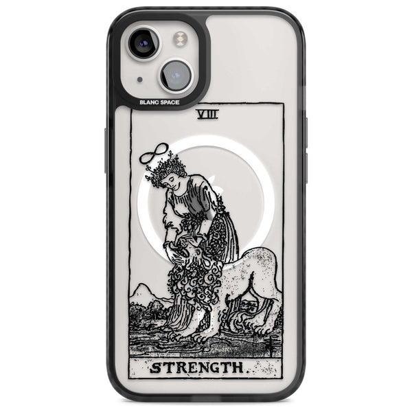 Personalised Strength Tarot Card (Clear)