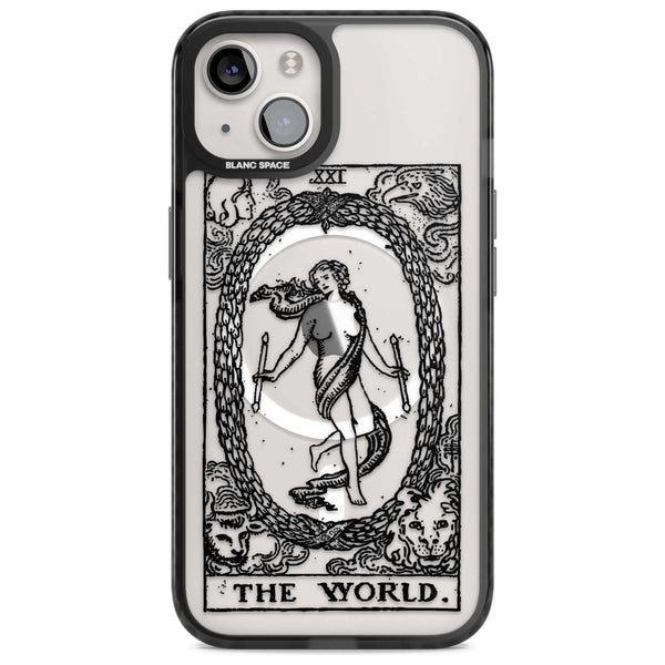 Personalised The World Tarot Card (Clear)
