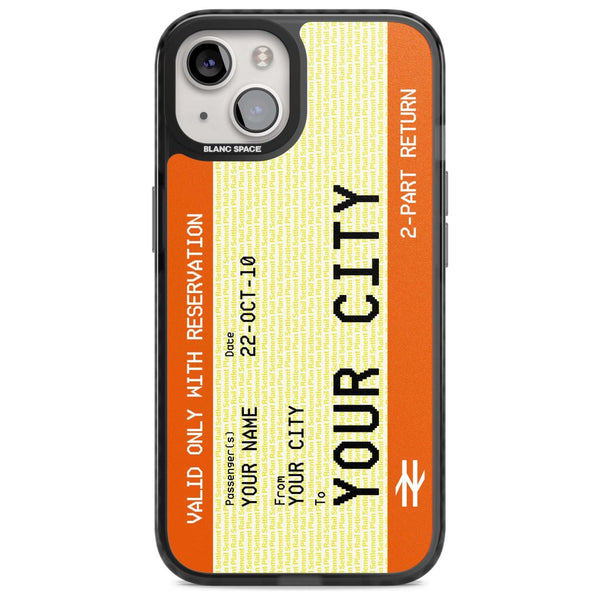 Personalised Create Your Own Train Ticket