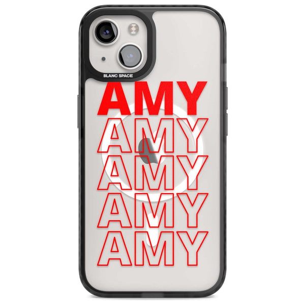 Personalised Bold Name Repeat