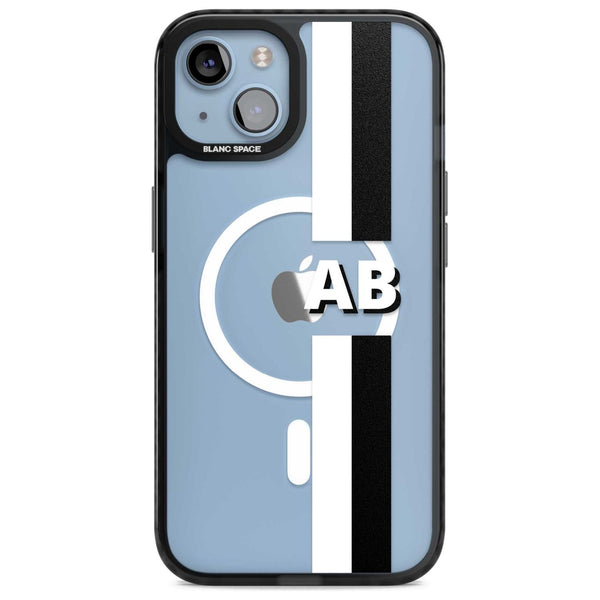 Personalised Bold Two Stripe Name