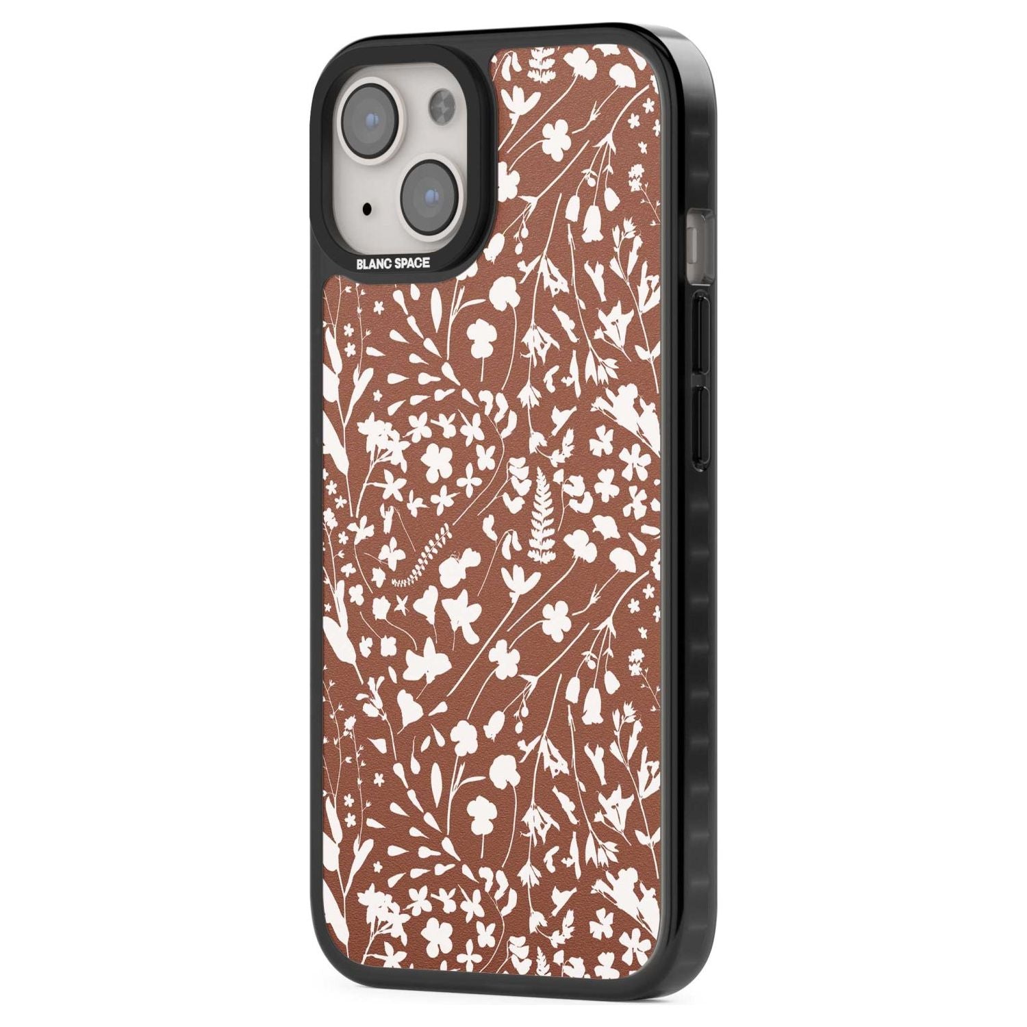 Wildflower Cluster On Terracotta