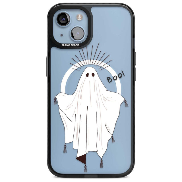 BOO! Phone Case iPhone 15 Plus / Magsafe Black Impact Case,iPhone 15 / Magsafe Black Impact Case,iPhone 14 Plus / Magsafe Black Impact Case,iPhone 14 / Magsafe Black Impact Case,iPhone 13 / Magsafe Black Impact Case Blanc Space