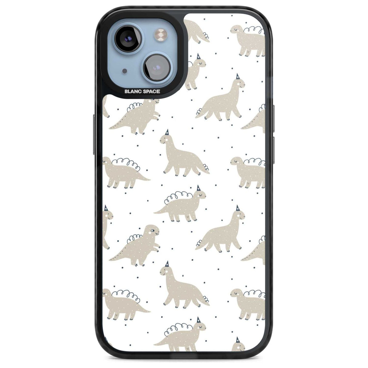 Adorable Dinosaurs Pattern Phone Case iPhone 15 Plus / Magsafe Black Impact Case,iPhone 15 / Magsafe Black Impact Case,iPhone 14 Plus / Magsafe Black Impact Case,iPhone 14 / Magsafe Black Impact Case,iPhone 13 / Magsafe Black Impact Case Blanc Space