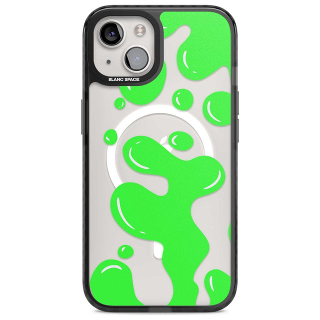 Green Lava Lamp Phone Case iPhone 15 Plus / Magsafe Black Impact Case,iPhone 15 / Magsafe Black Impact Case,iPhone 14 Plus / Magsafe Black Impact Case,iPhone 14 / Magsafe Black Impact Case,iPhone 13 / Magsafe Black Impact Case Blanc Space