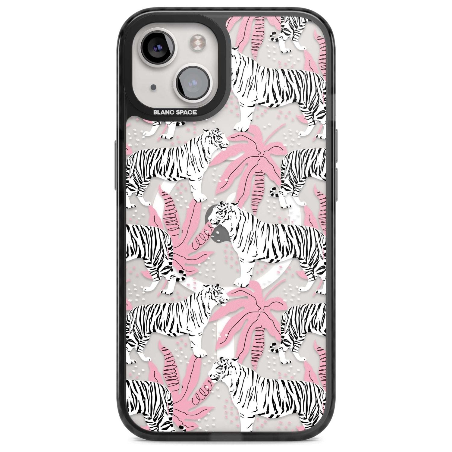 Pink & White Tropical Tigers