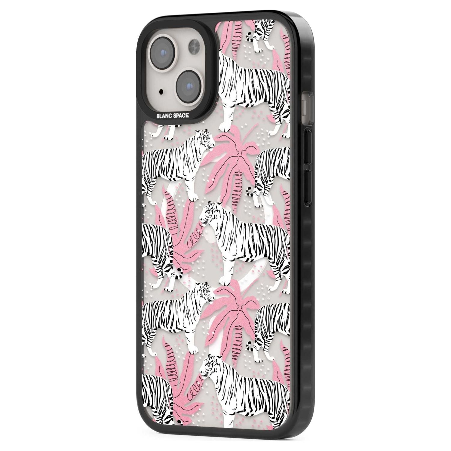 Pink & White Tropical Tigers