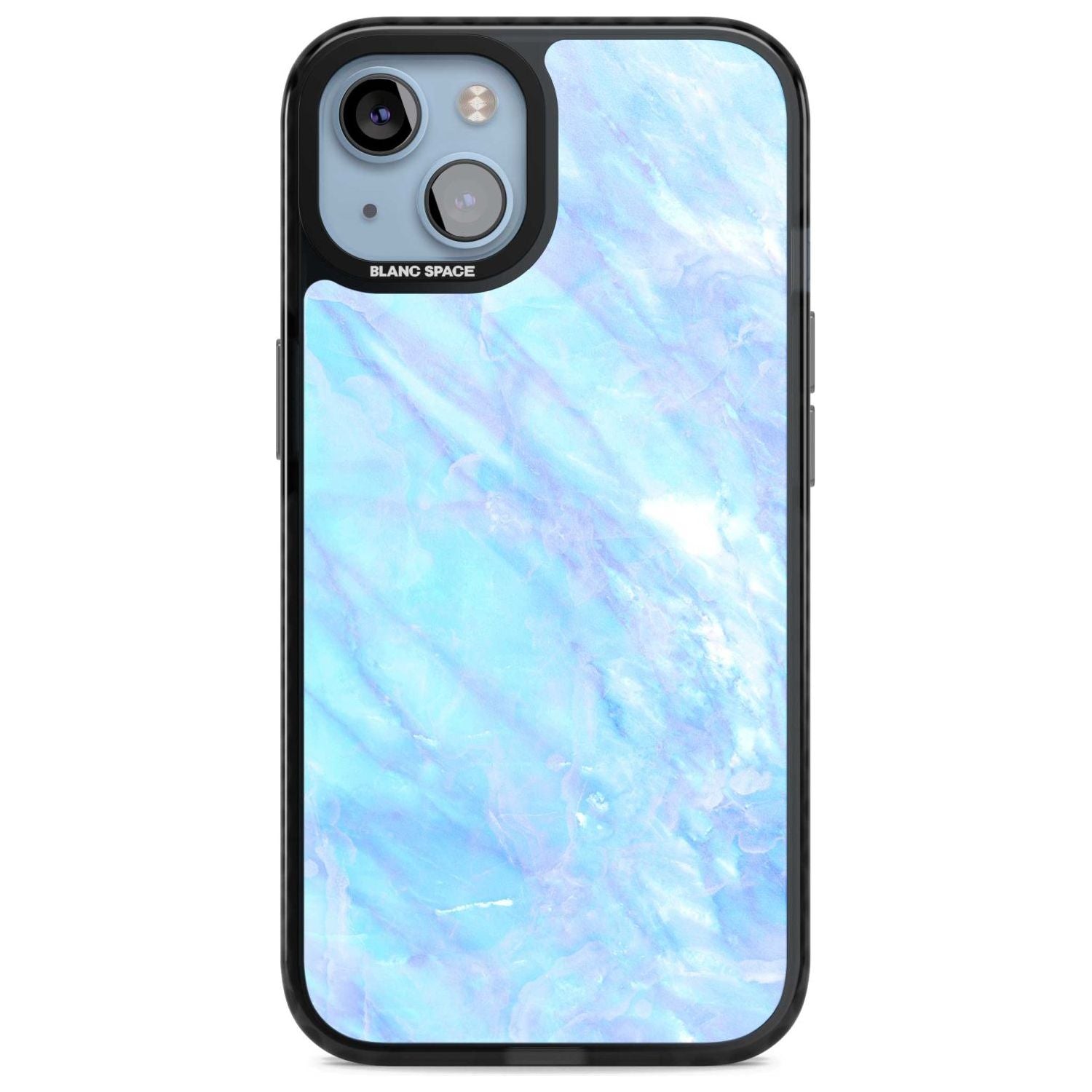 Iridescent Crystal Marble Phone Case iPhone 15 Plus / Magsafe Black Impact Case,iPhone 15 / Magsafe Black Impact Case,iPhone 14 Plus / Magsafe Black Impact Case,iPhone 14 / Magsafe Black Impact Case,iPhone 13 / Magsafe Black Impact Case Blanc Space