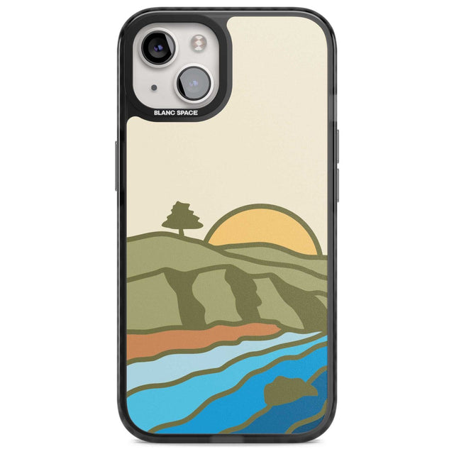 North Sunset Phone Case iPhone 15 Plus / Magsafe Black Impact Case,iPhone 15 / Magsafe Black Impact Case,iPhone 14 Plus / Magsafe Black Impact Case,iPhone 14 / Magsafe Black Impact Case,iPhone 13 / Magsafe Black Impact Case Blanc Space