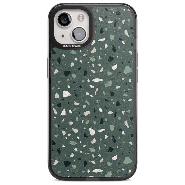 Green & Cream Terrazzo Pattern