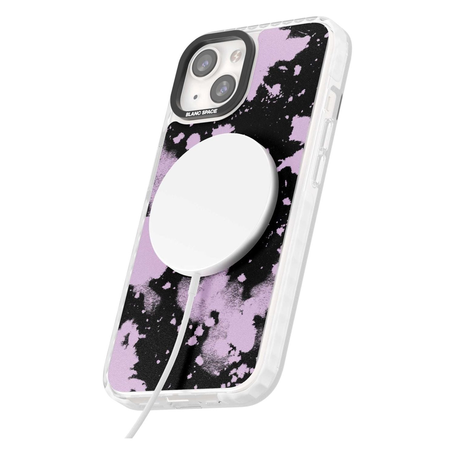 Pink & Black Acid Wash Tie Dye