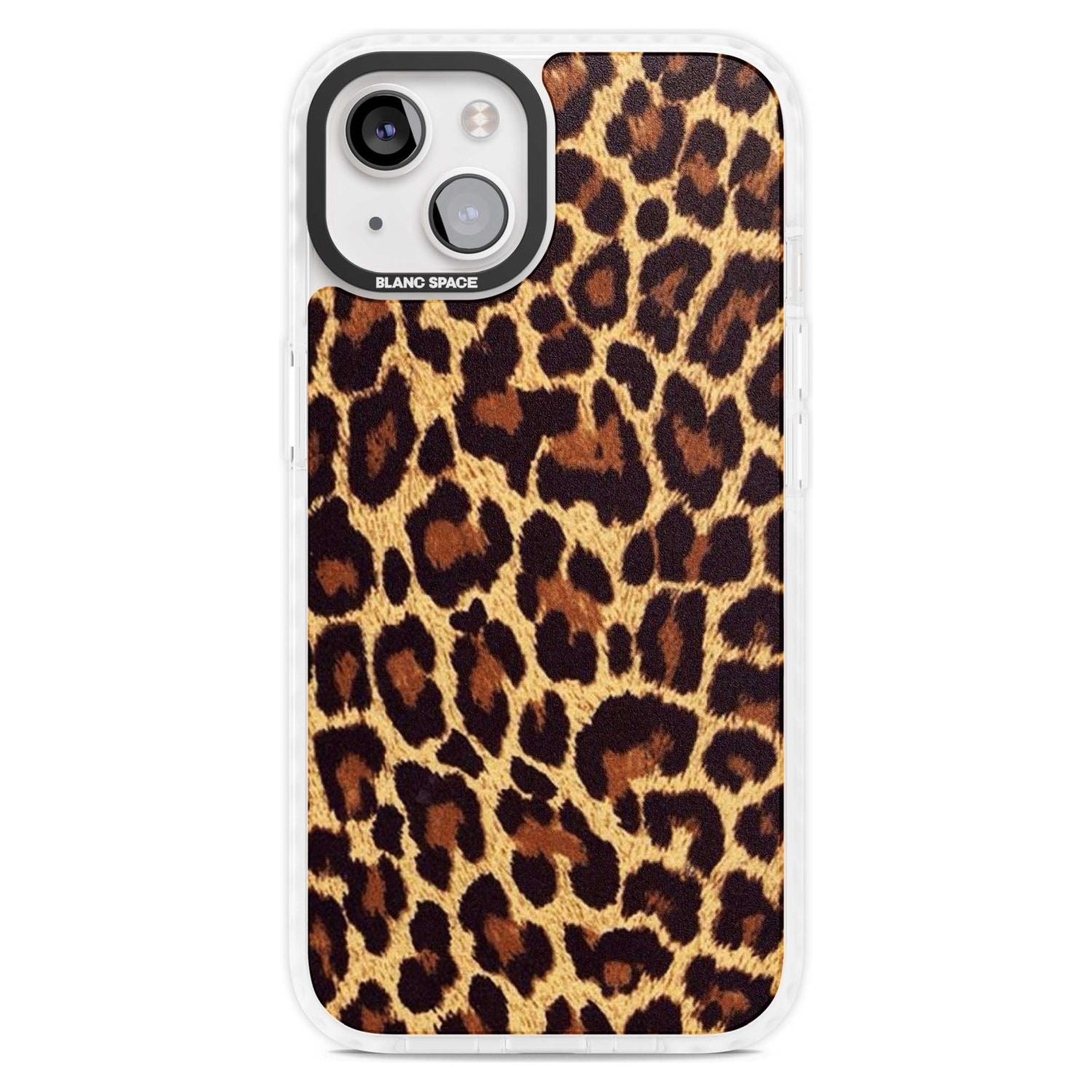 Gold Leopard Print Phone Case iPhone 15 Plus / Magsafe Impact Case,iPhone 15 / Magsafe Impact Case Blanc Space