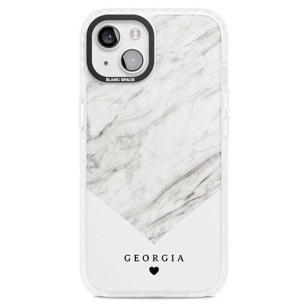 Personalised White Marble