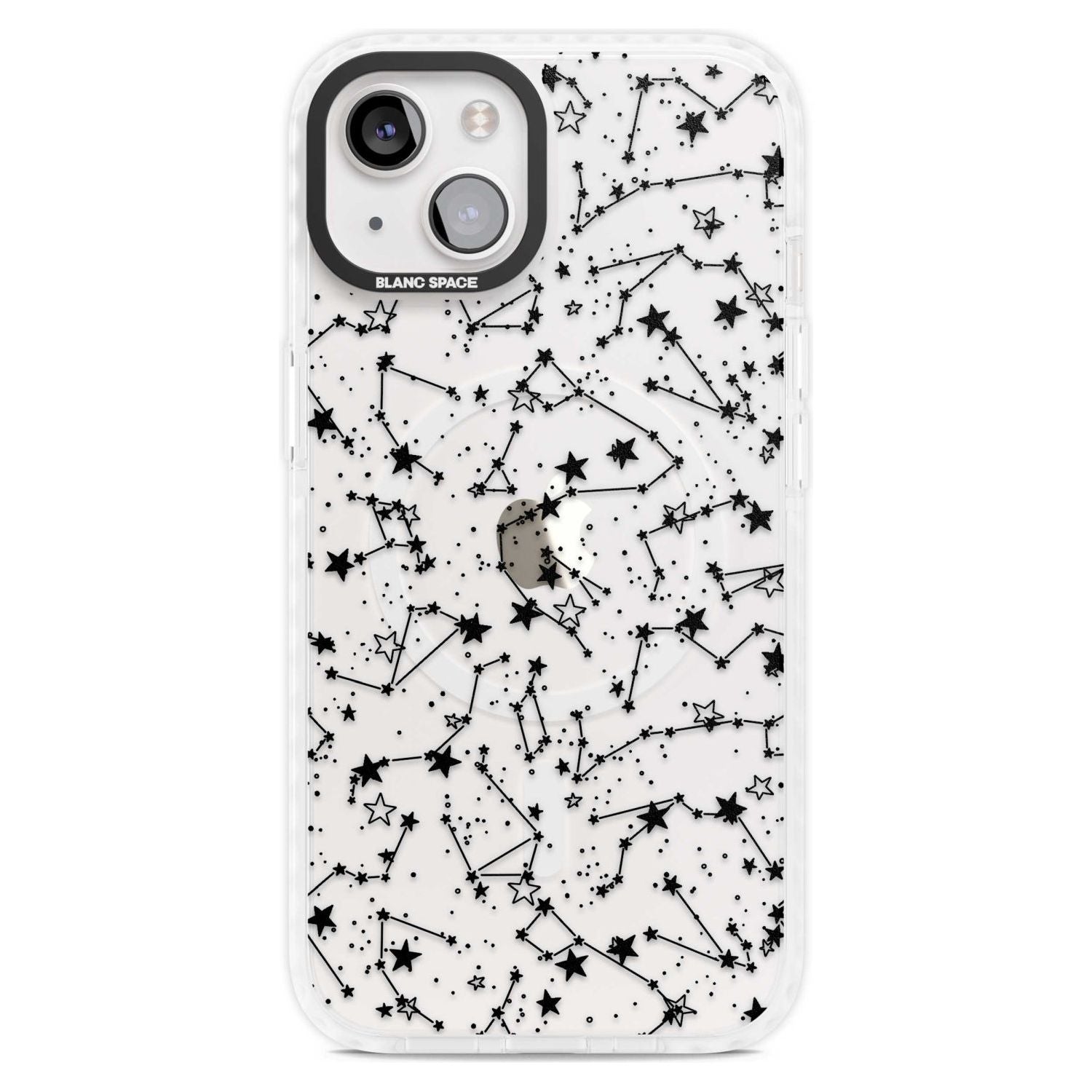 Constellations Phone Case iPhone 15 Plus / Magsafe Impact Case,iPhone 15 / Magsafe Impact Case Blanc Space