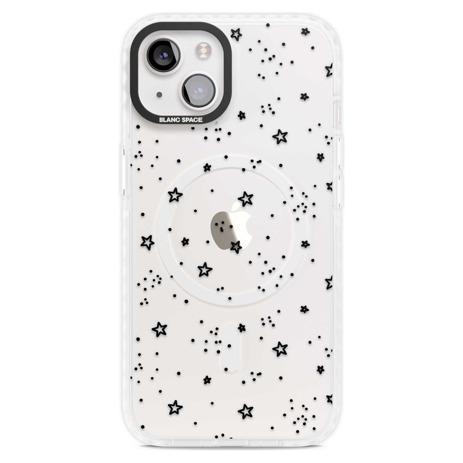 Mixed Stars Phone Case iPhone 15 Plus / Magsafe Impact Case,iPhone 15 / Magsafe Impact Case Blanc Space