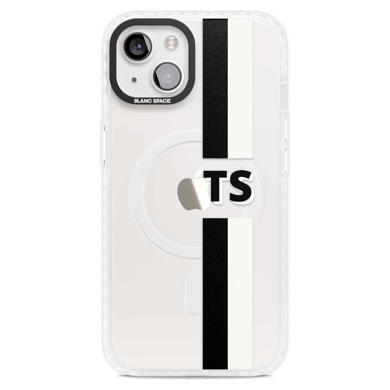 Personalised Clear Text  6A Custom Phone Case iPhone 15 Plus / Magsafe Impact Case,iPhone 15 / Magsafe Impact Case Blanc Space