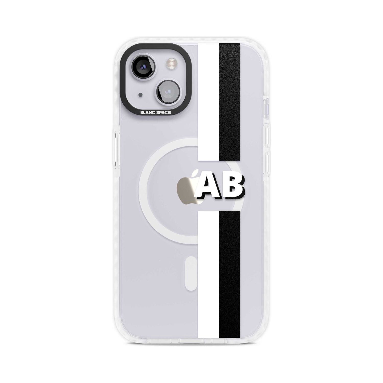 Personalised Clear Text  6E Custom Phone Case iPhone 15 Plus / Magsafe Impact Case,iPhone 15 / Magsafe Impact Case Blanc Space