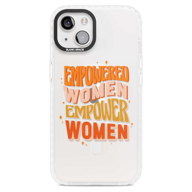 Empowered Women Phone Case iPhone 15 Plus / Magsafe Impact Case,iPhone 15 / Magsafe Impact Case Blanc Space