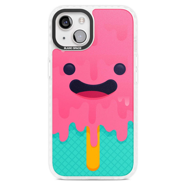 Ice Lolly Phone Case iPhone 15 Plus / Magsafe Impact Case,iPhone 15 / Magsafe Impact Case Blanc Space