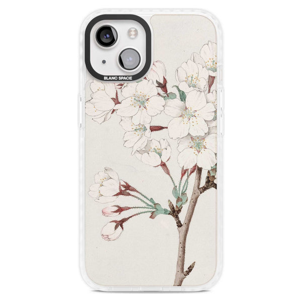Vintage Japanese White Blossoms