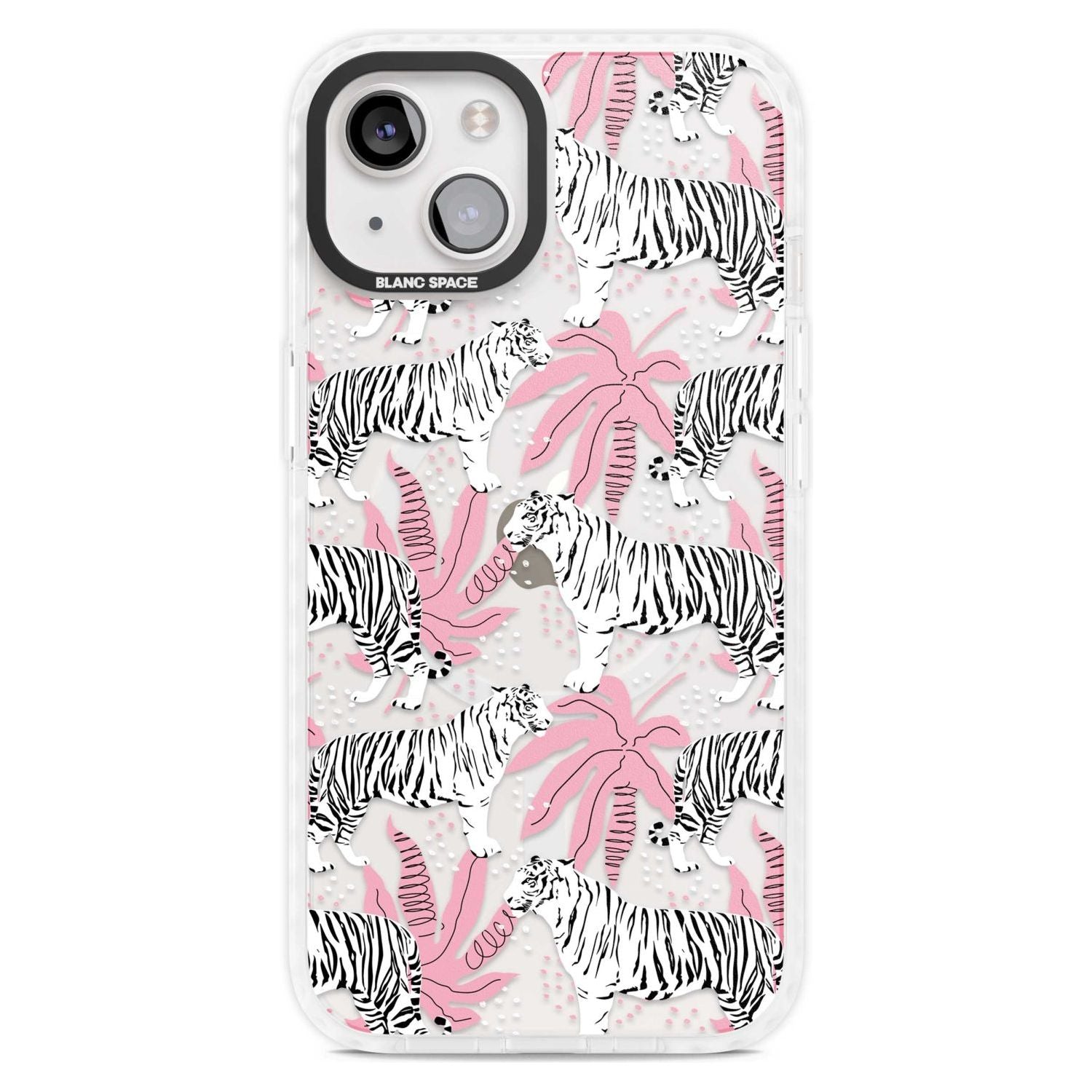 Pink & White Tropical Tigers