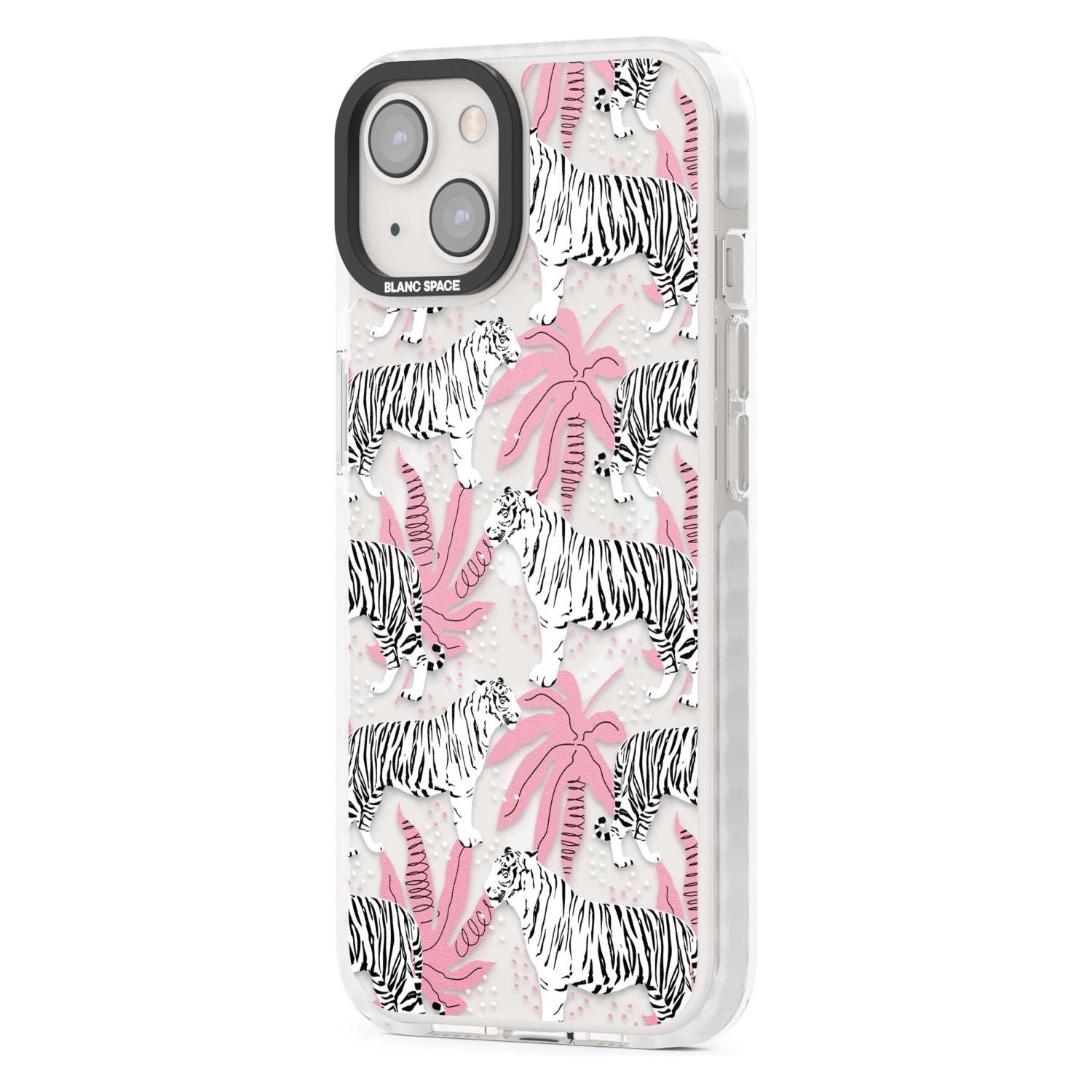 Pink & White Tropical Tigers