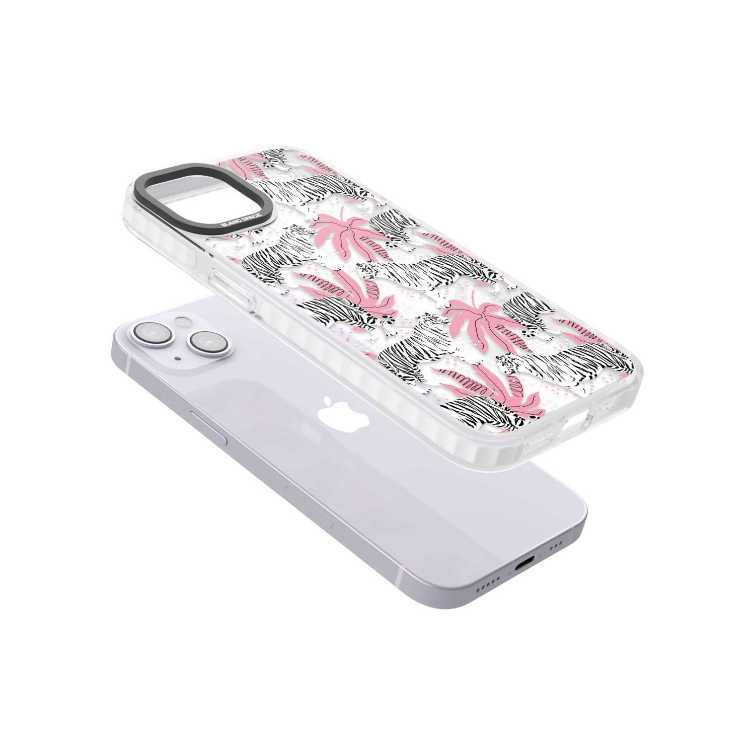 Pink & White Tropical Tigers