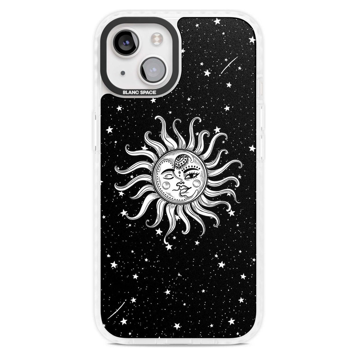 Mystic Sun Moon Phone Case iPhone 15 Plus / Magsafe Impact Case,iPhone 15 / Magsafe Impact Case Blanc Space