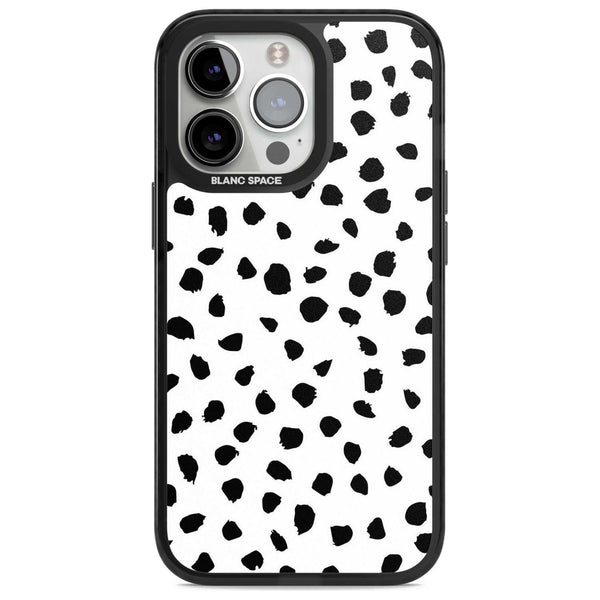 White Dalmatian Print