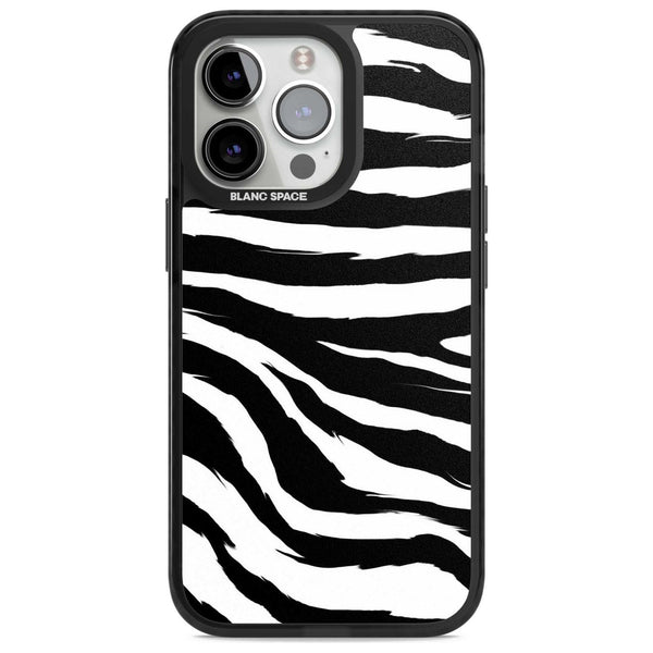 Black Zebra Print