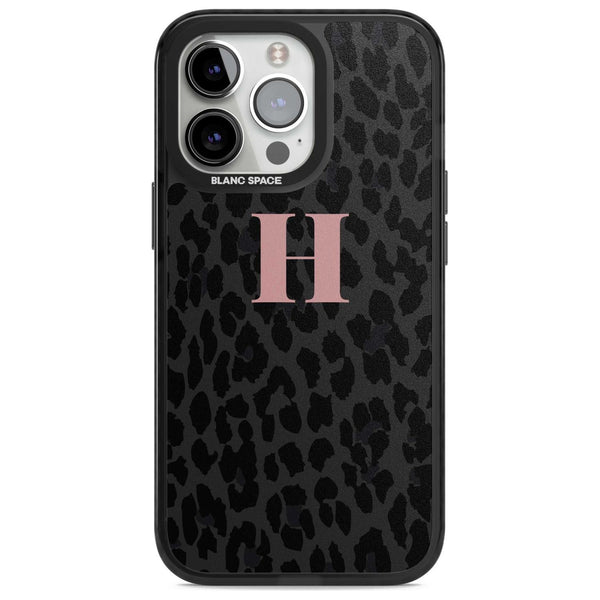 Personalised Leopard Pink Monogram