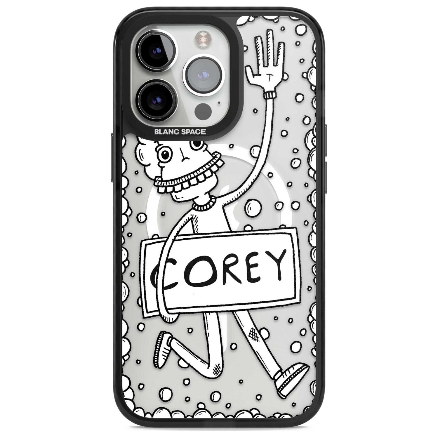 Personalised Banner Boy Custom Phone Case iPhone 15 Pro Max / Magsafe Black Impact Case,iPhone 15 Pro / Magsafe Black Impact Case,iPhone 14 Pro Max / Magsafe Black Impact Case,iPhone 14 Pro / Magsafe Black Impact Case,iPhone 13 Pro / Magsafe Black Impact Case Blanc Space