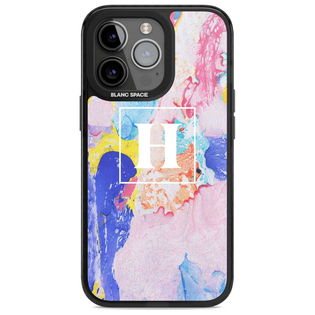 Personalised Mixed Pastels Marbled Paper Custom Phone Case iPhone 15 Pro Max / Magsafe Black Impact Case,iPhone 15 Pro / Magsafe Black Impact Case,iPhone 14 Pro Max / Magsafe Black Impact Case,iPhone 14 Pro / Magsafe Black Impact Case,iPhone 13 Pro / Magsafe Black Impact Case Blanc Space