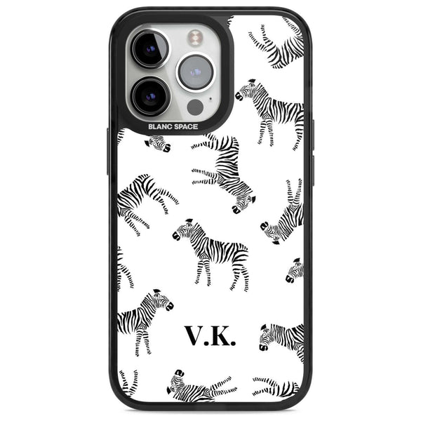 Personalised Monochrome Zebra