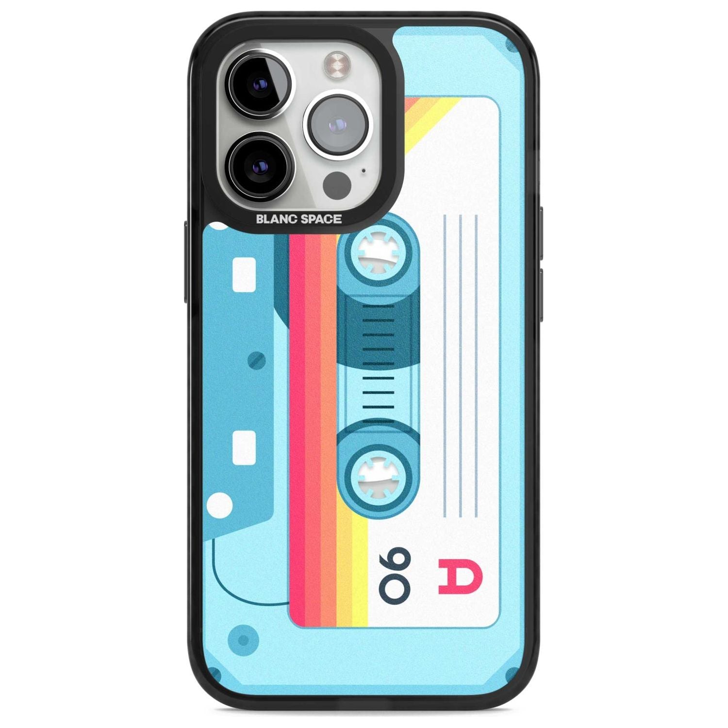 Personalised Sporty Cassette Custom Phone Case iPhone 15 Pro Max / Magsafe Black Impact Case,iPhone 15 Pro / Magsafe Black Impact Case,iPhone 14 Pro Max / Magsafe Black Impact Case,iPhone 14 Pro / Magsafe Black Impact Case,iPhone 13 Pro / Magsafe Black Impact Case Blanc Space