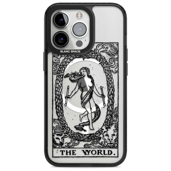 Personalised The World Tarot Card (Clear)