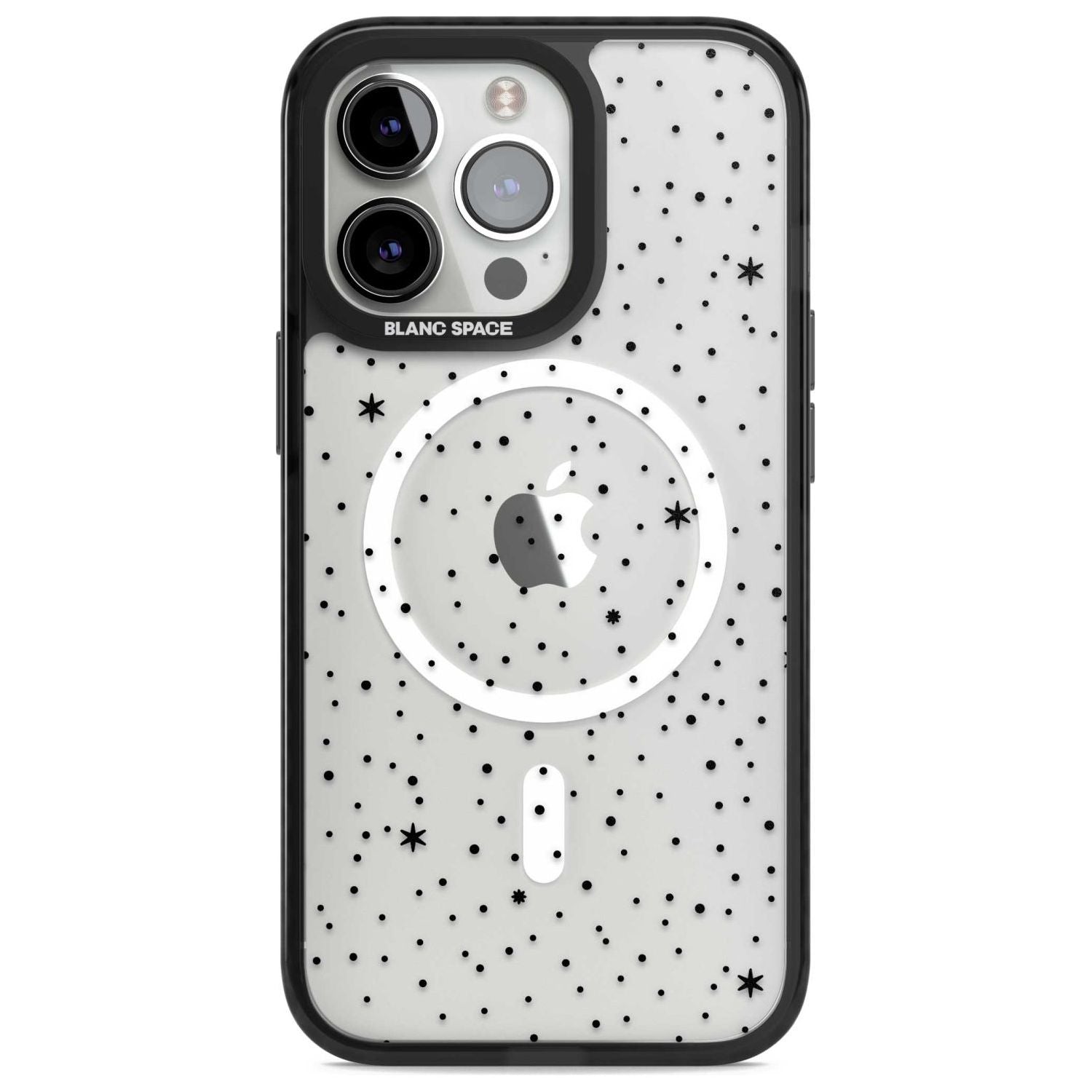 Celestial Starry Sky Phone Case iPhone 15 Pro Max / Magsafe Black Impact Case,iPhone 15 Pro / Magsafe Black Impact Case,iPhone 14 Pro Max / Magsafe Black Impact Case,iPhone 14 Pro / Magsafe Black Impact Case,iPhone 13 Pro / Magsafe Black Impact Case Blanc Space