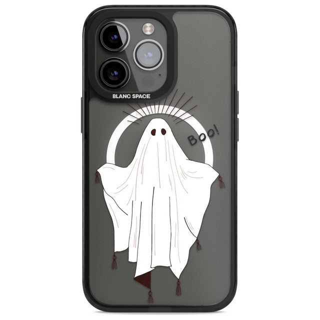 BOO! Phone Case iPhone 15 Pro Max / Magsafe Black Impact Case,iPhone 15 Pro / Magsafe Black Impact Case,iPhone 14 Pro Max / Magsafe Black Impact Case,iPhone 14 Pro / Magsafe Black Impact Case,iPhone 13 Pro / Magsafe Black Impact Case Blanc Space