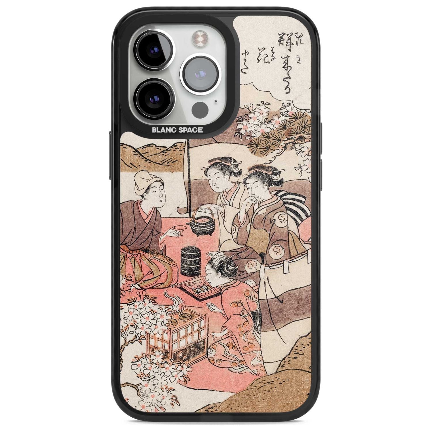 Japanese Afternoon Tea Phone Case iPhone 15 Pro Max / Magsafe Black Impact Case,iPhone 15 Pro / Magsafe Black Impact Case,iPhone 14 Pro Max / Magsafe Black Impact Case,iPhone 14 Pro / Magsafe Black Impact Case,iPhone 13 Pro / Magsafe Black Impact Case Blanc Space