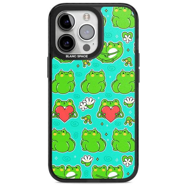 Frog Booty Kawaii Pattern