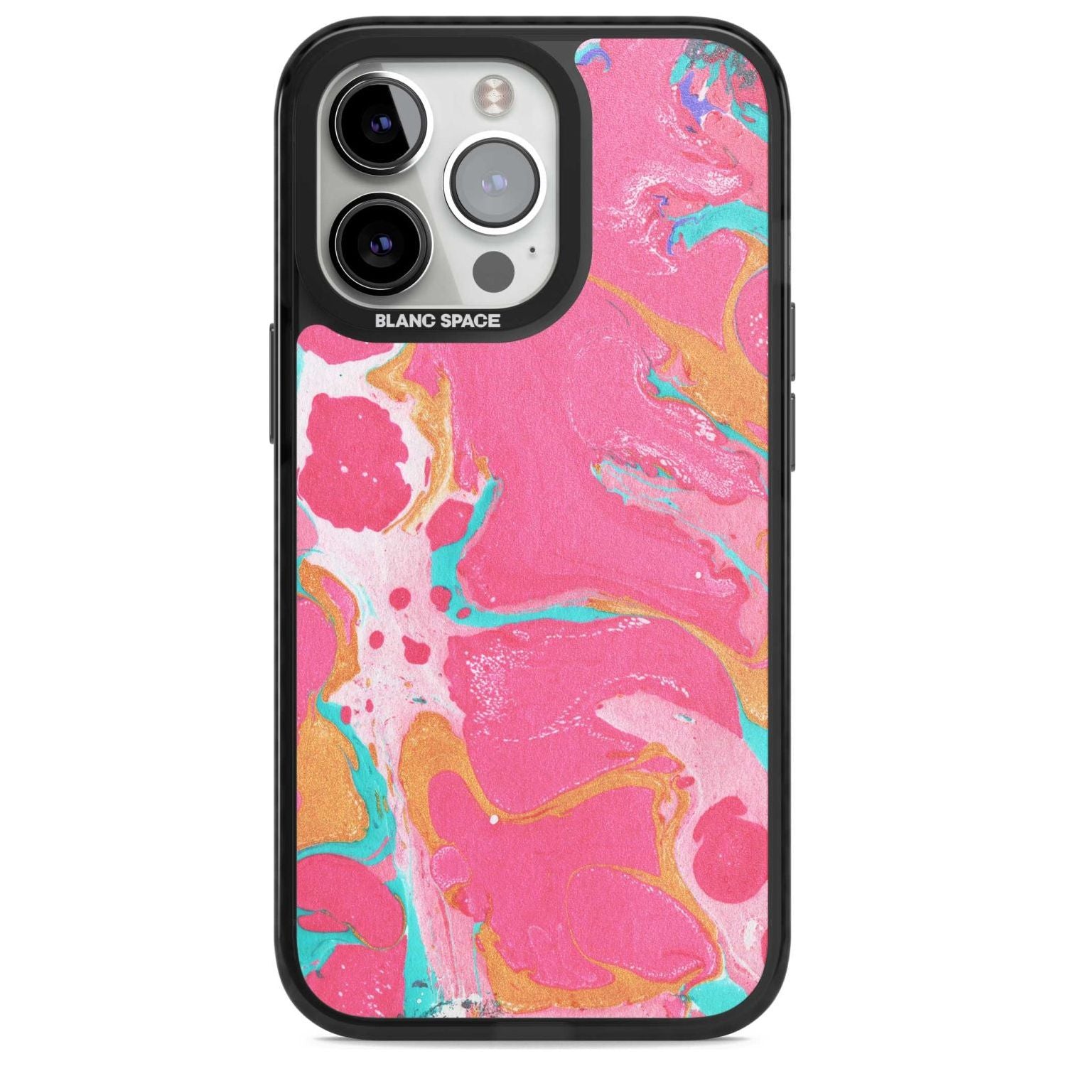 Vibrant Marbled Paper