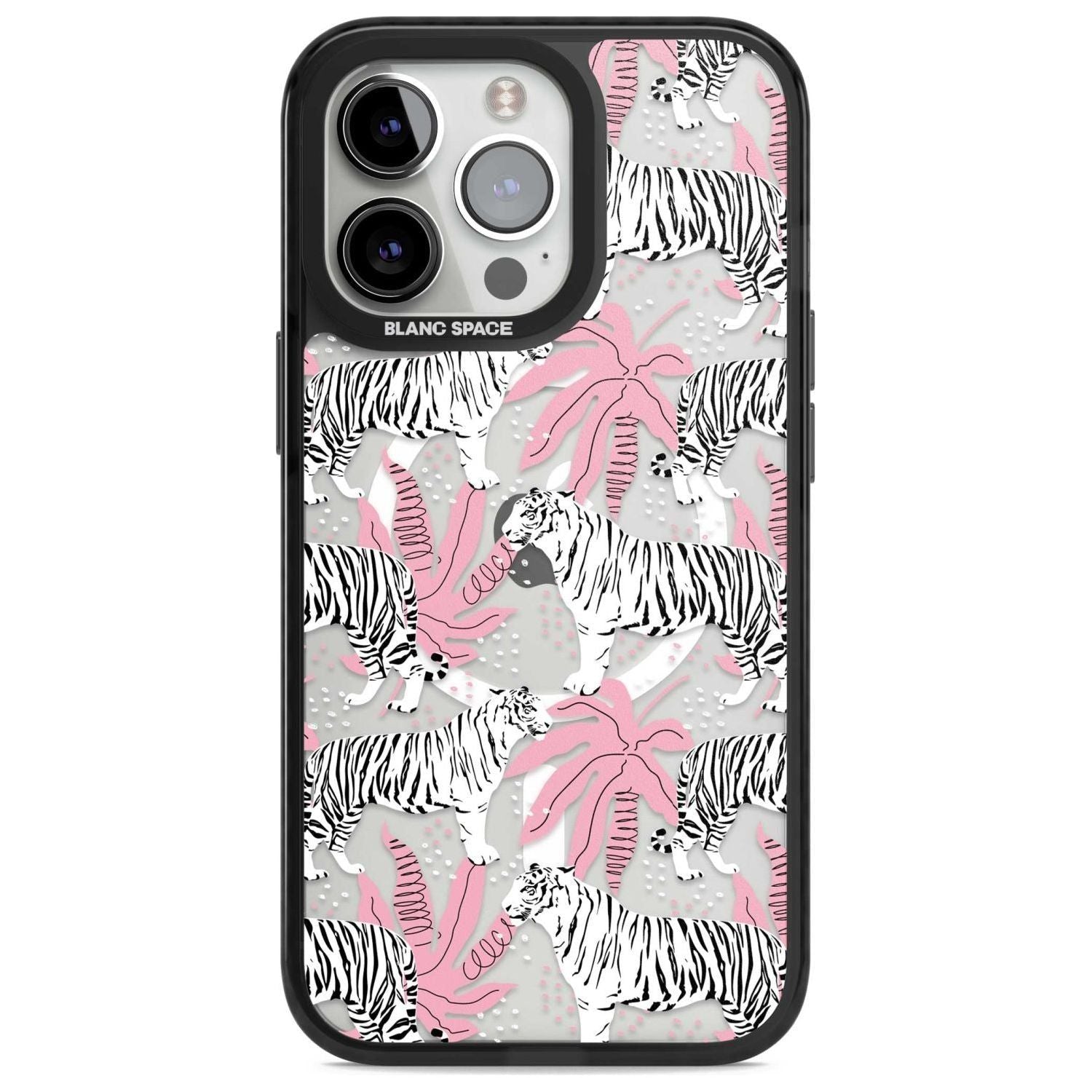 Pink & White Tropical Tigers
