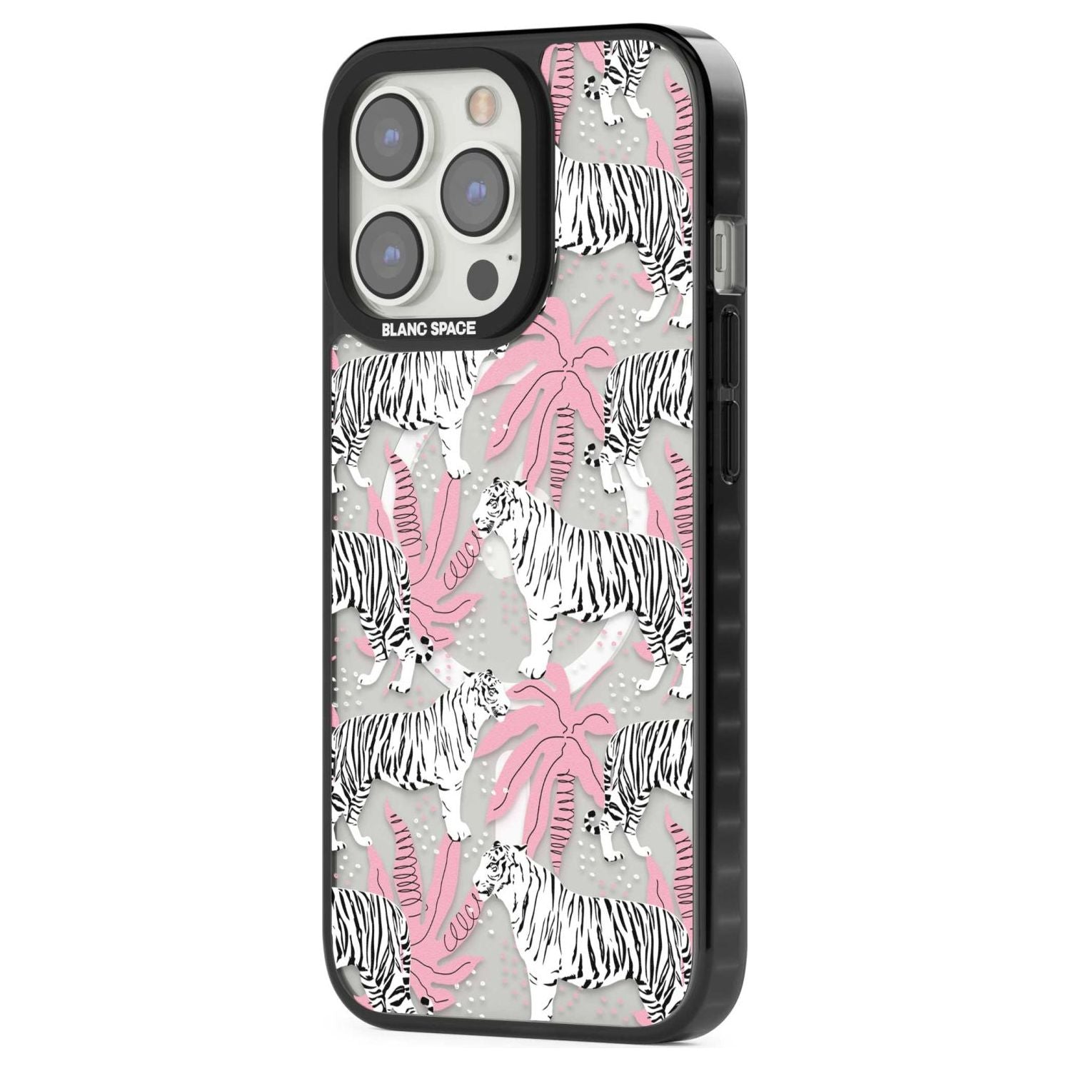 Pink & White Tropical Tigers