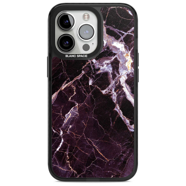 Black, Purple & Yellow shattered Marble Phone Case iPhone 15 Pro Max / Magsafe Black Impact Case,iPhone 15 Pro / Magsafe Black Impact Case,iPhone 14 Pro Max / Magsafe Black Impact Case,iPhone 14 Pro / Magsafe Black Impact Case,iPhone 13 Pro / Magsafe Black Impact Case Blanc Space